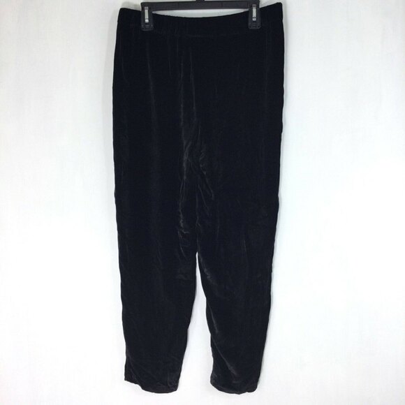 Tommy Bahama Velvet Sands Silk Blend Pants Womens Black Size Medium NWT - Picture 4 of 9